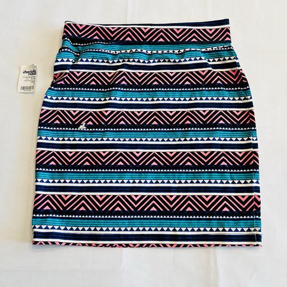 Charlotte Russe Dresses & Skirts - Charlotte Russe Women’s High Waist Pink Blue Mini Skirt Small (A0126)
